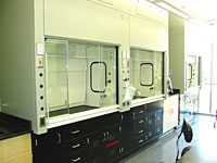 Pillar Lights used in Fume Hoods. Click image for a larger view.